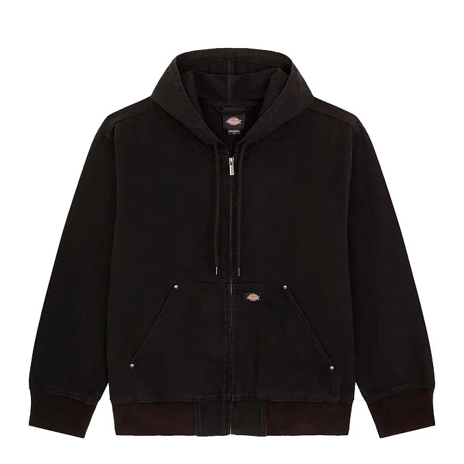 Куртка Dickies Unlined Canvas Hooded Bom Black